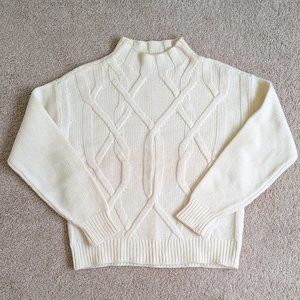 [LAST CALL – CONSIGNMENT SOON] Everlane The Cable Mockneck Wool Sweater